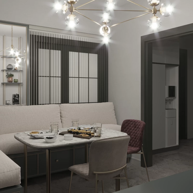   GÖKORMAN SİNPAŞ 4+1 Daire 2. Oturma Odası