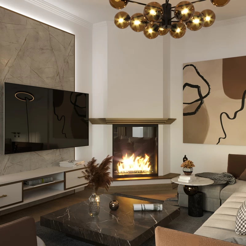 ŞİLE AKÇAKESE VİLLA SALON 