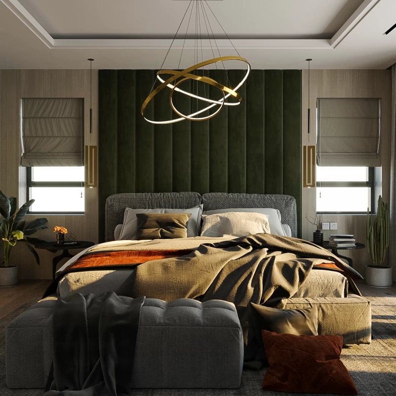 SPİNE TOWER 1+1 Daire Yatak Odası